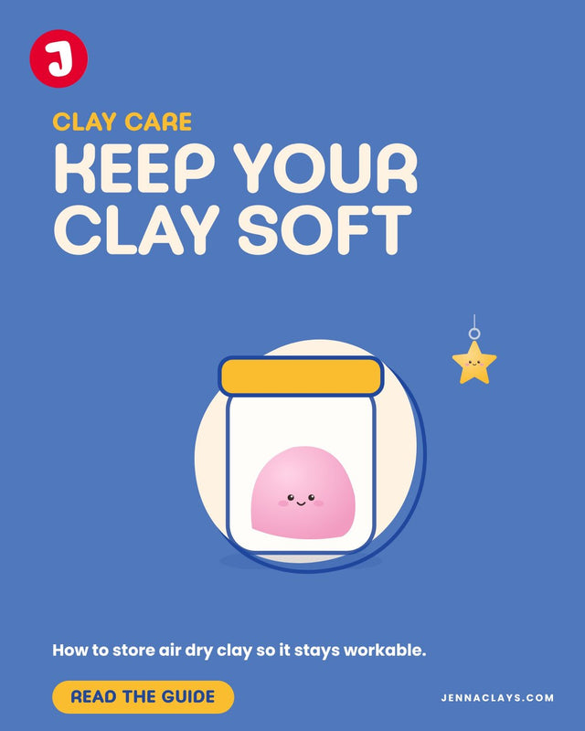 How to Store Air Dry Clay So It Stays Soft