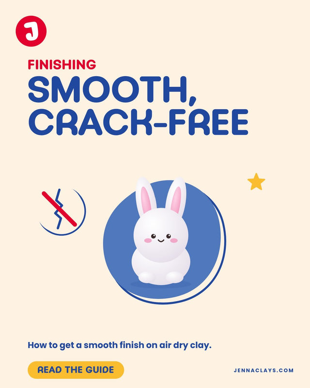 How to Get a Smooth, Crack-Free Finish on Air Dry Clay