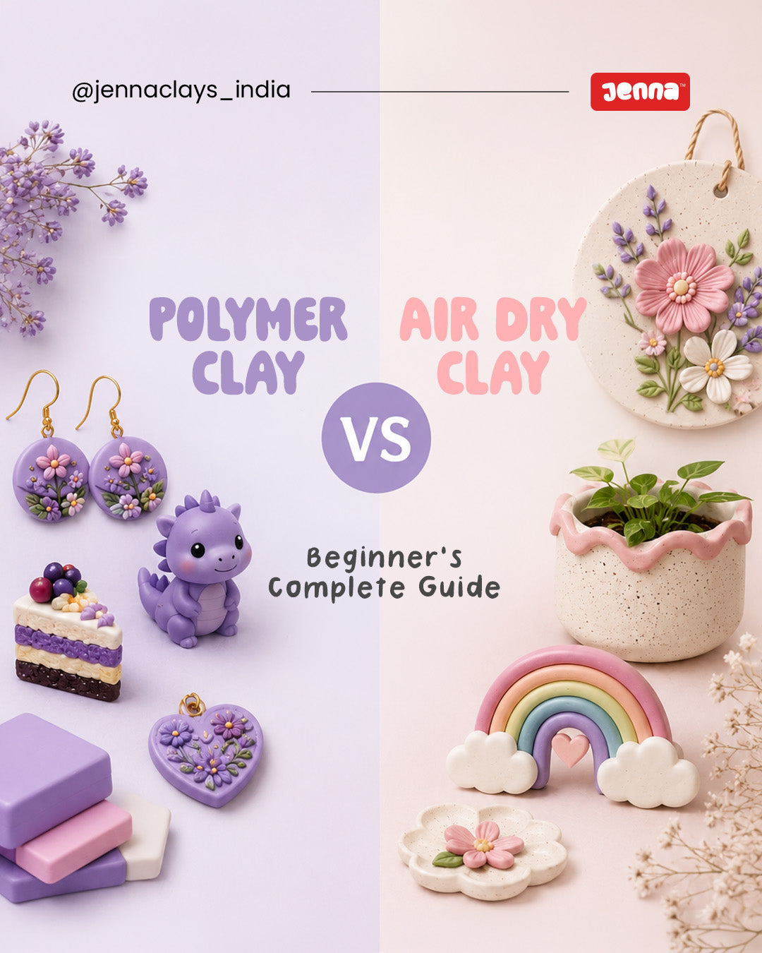 Polymer Clay vs Air-Dry Clay: Which One Is Better?