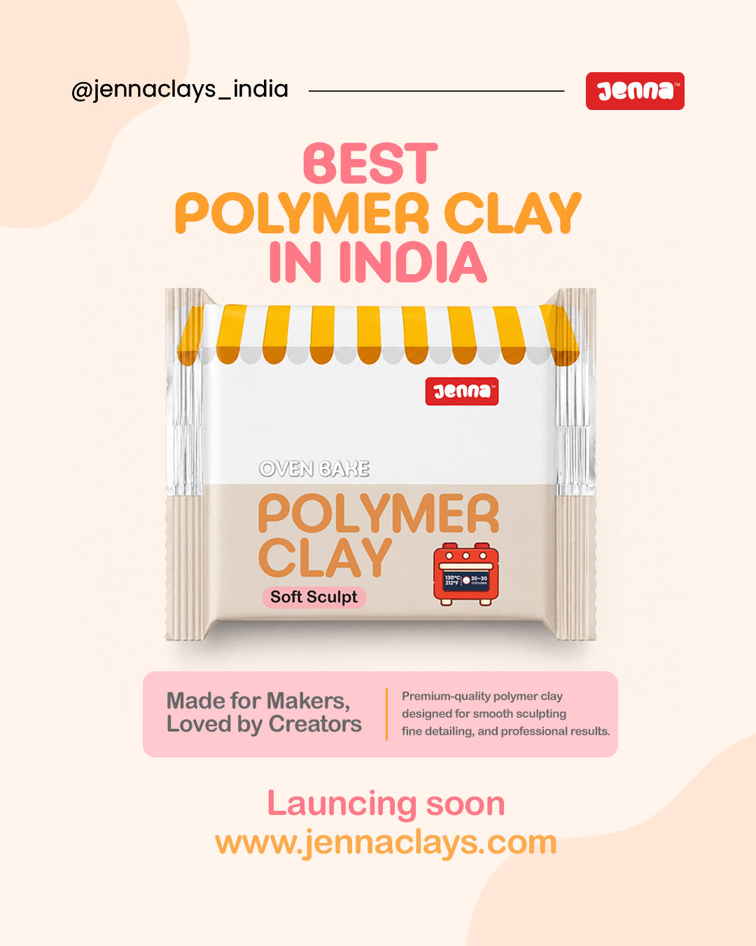 Best Polymer Clay in India: Why Jenna Polymer Clay Could Be the Next Favorite Clay Brand for Indian Creators