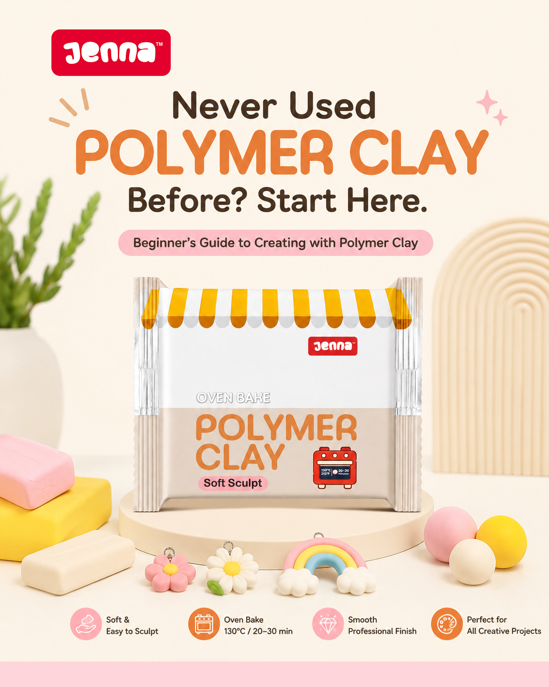 Never Used Polymer Clay Before? Start Here.