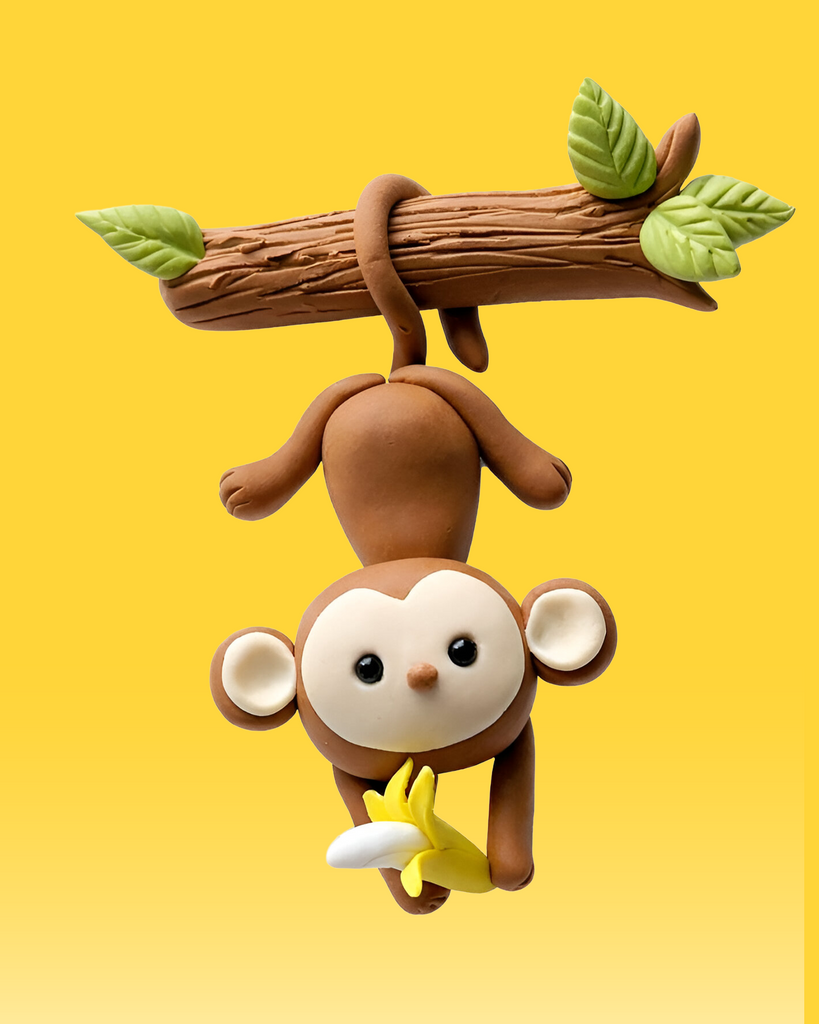How to Make a Cute Monkey with Jenna Clays (Step-by-Step Guide ...