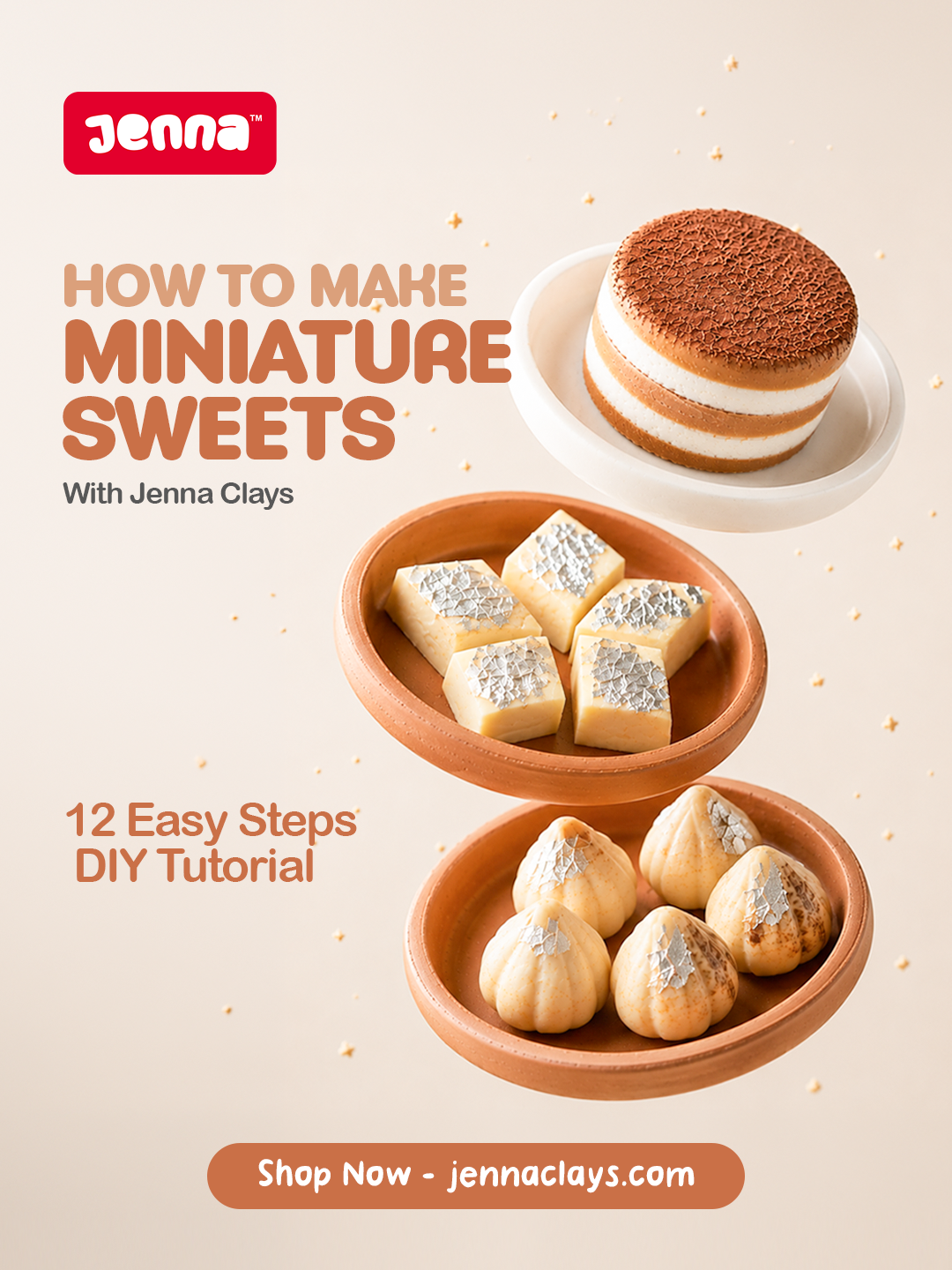 How to Make Miniature Indian Sweets with Jenna Clay: A Step-by-Step DIY Tutorial