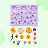 Floral Fantasy Silicone Mould