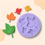 Circle of Leaves Silicone Mould