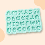 Bubble/Playful Alphabet Silicone Mould