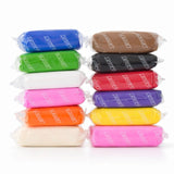 Foam Clay Set of 12 colours - 100g each