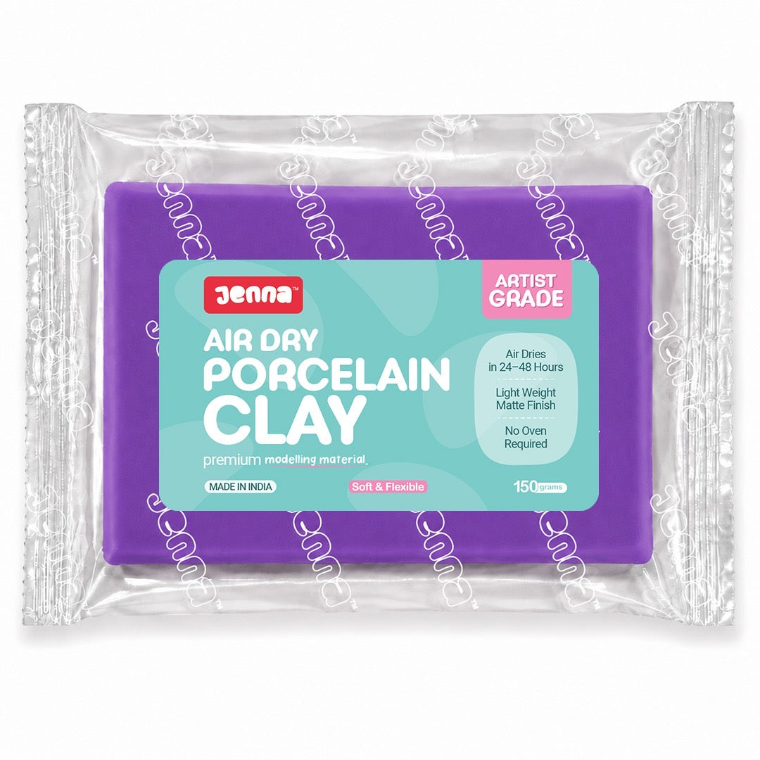 Air Dry Porcelain Clay - Purple