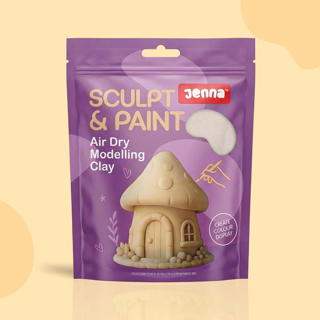Jenna Sculpt and Paint Air Dry Modelling Clay