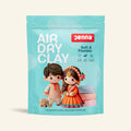 Jenna Air Dry Clay – White | Lightweight Matte Finish Clay for Figurines, Charms & Home Décor