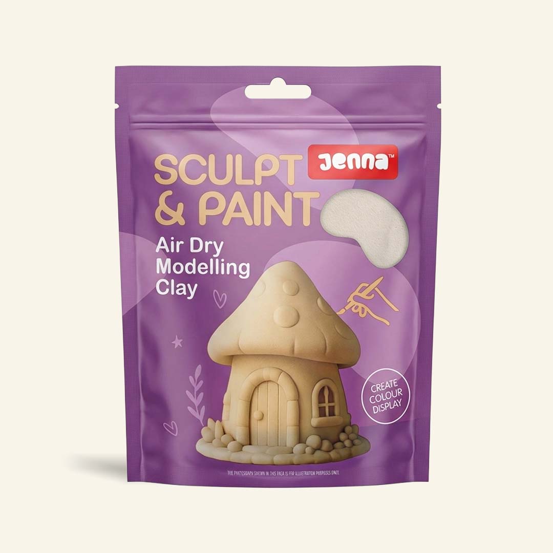 Jenna Sculpt and Paint Air Dry Modelling Clay