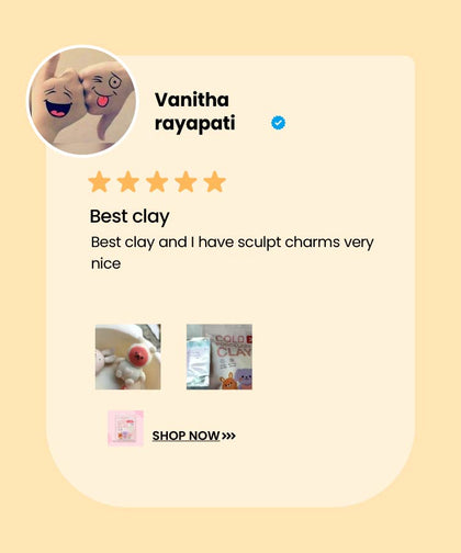 Customer review of Jenna Clays