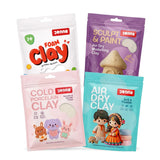 Jenna 4-in-1 Creative Clay Combo Pack Art Clay (1200 g)